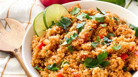 healthy-quinoa-spanish-rice-recipe-mashed image