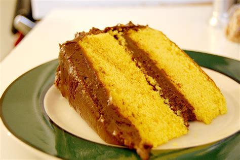 recipe-for-yellow-layer-cake-with-chocolate-frosting image