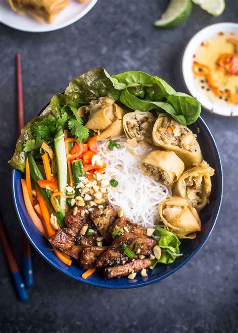 vietnamese-noodle-bowls-bun-thit-nuong-cha-gio-inquiring-chef image