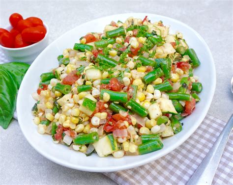 green-bean-succotash-is-a-corn-bean-and-vegetable-dish image