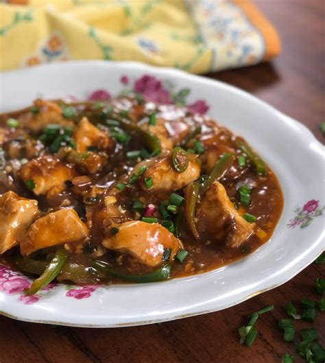 chicken-manchurian-recipe-gravy-indo-chinese image