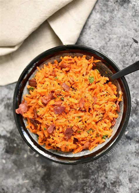 shredded-carrots-with-bacon-cooking-with-curls image
