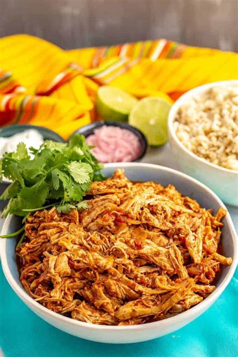 slow-cooker-mexican-shredded-chicken-3-ingredients image
