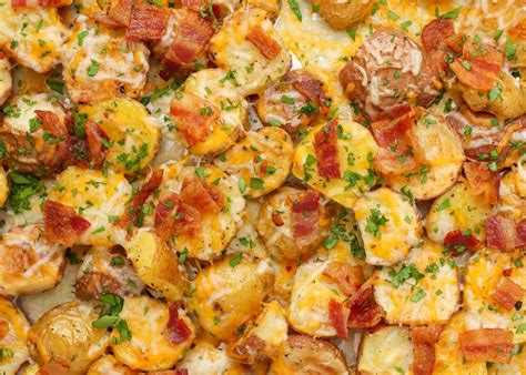 bacon-roasted-potatoes-vegetable image