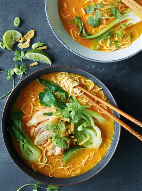 coconut-curry-ramen-with-chicken-and-bok-choy image