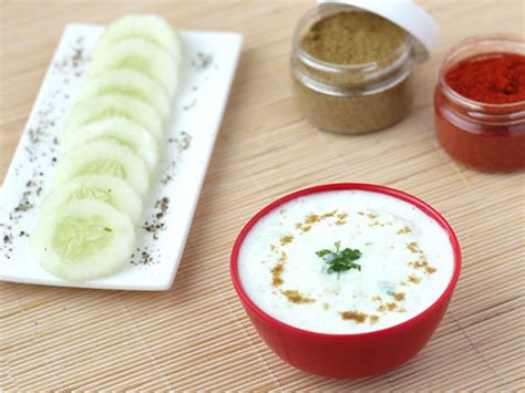 yummy-indian-raita-of-cucumber-and-yogurt image