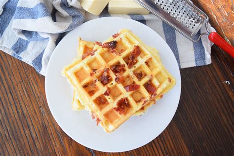 bacon-egg-and-cheese-waffles-the-spruce-eats image