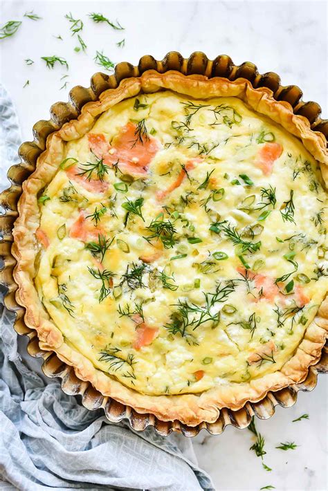 puff-pastry-smoked-salmon-and-goat-cheese-quiche image