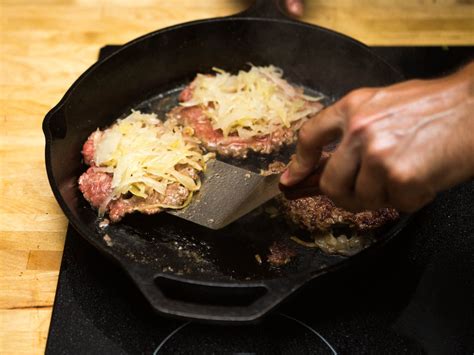 smashed-reuben-burgers-recipe-serious-eats image