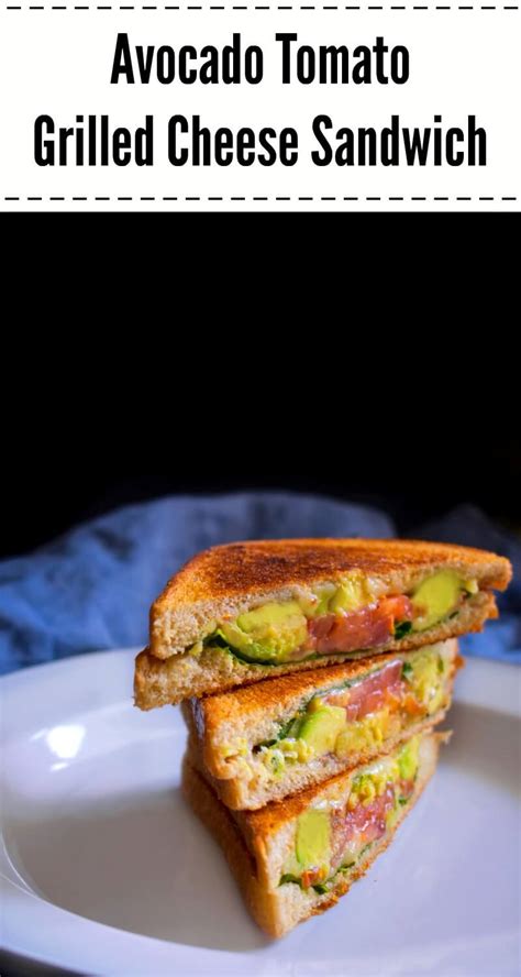 avocado-tomato-grilled-cheese-sandwich-gourmet image