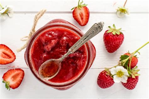 no-added-sugar-strawberry-jam-sugar-free-sprinkles image