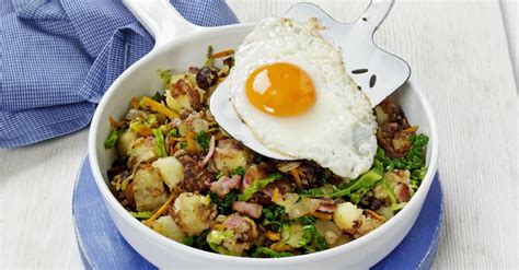 fried-potatoes-with-bacon-and-fried-egg-recipe-eat image