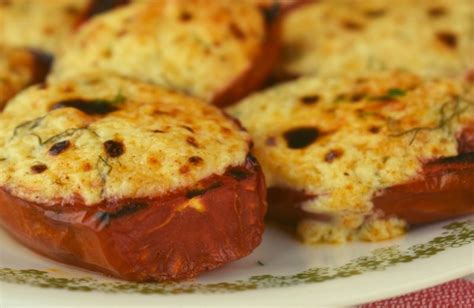 broiled-tomato-slices-recipe-these-old-cookbooks image