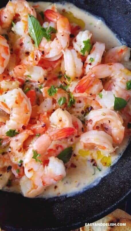 one-pan-creamy-shrimp-scampi-recipe-easy-and-delish image