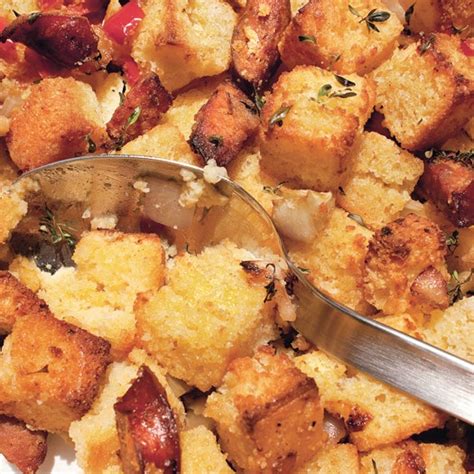 sourdough-stuffing-with-sausage-apples-and-golden-raisins image