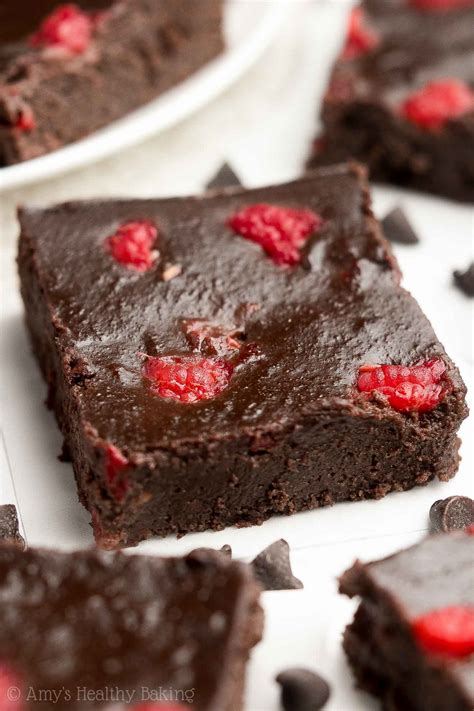 healthy-small-batch-fudgy-dark-chocolate-raspberry image