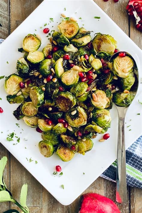 easy-roasted-brussels-sprouts-with-honey-and-mustard image