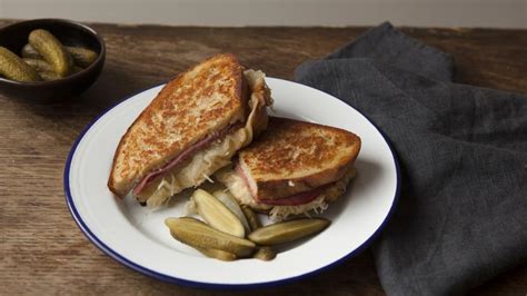 reuben-sandwich-recipe-bbc-food image