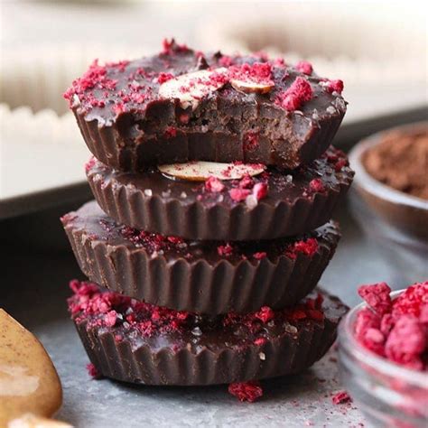 raspberry-chocolate-almond-butter-cups-fit-foodie image
