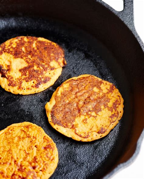 recipe-2-ingredient-sweet-potato-pancakes-kitchn image