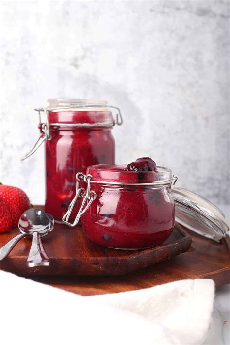 easy-mixed-berry-compote-recipe-my-darling-vegan image