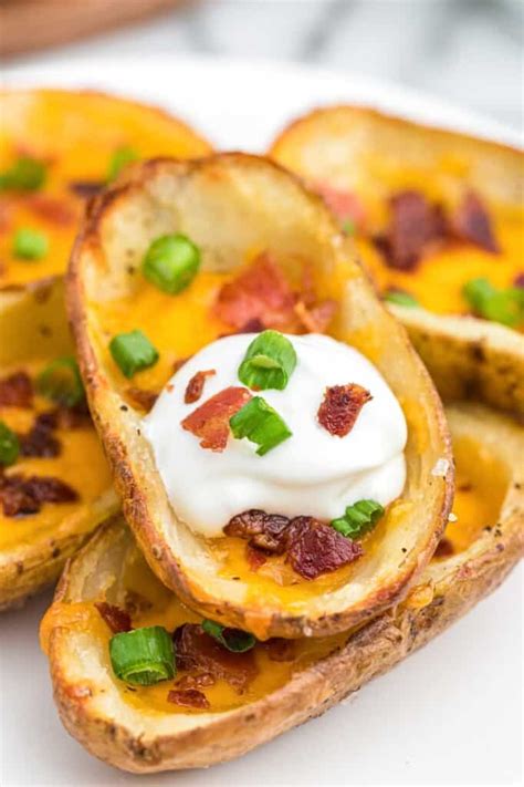 crispy-baked-potato-skins-recipe-little-sunny-kitchen image