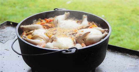 cornish-game-hen-with-wild-rice-bush-cooking image