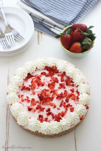 no-bake-strawberry-marshmallow-cheesecake image