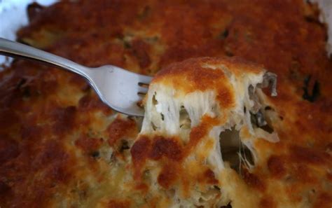 mushroom-cabbage-casserole-recipe-easy image