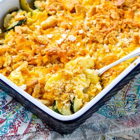 cheesy-squash-zucchini-and-corn-casserole-spicy image