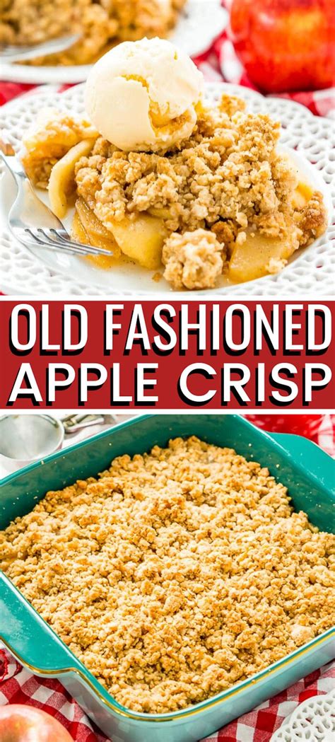easy-classic-apple-crisp-recipe-sugar-and image