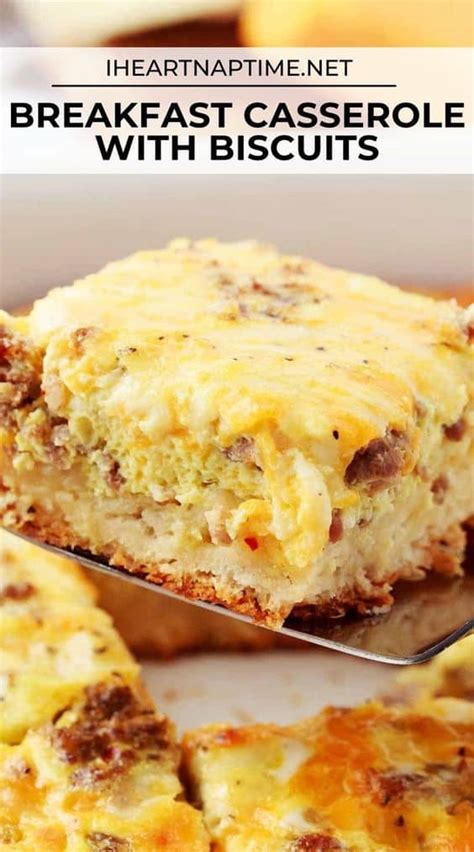 breakfast-casserole-with-biscuits-i-heart-naptime image