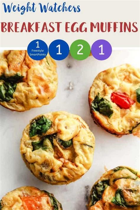 breakfast-egg-muffins-weight-watchers-pointed image