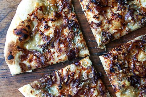 jim-lahey-pizza-dough-with-caramelized-onions image