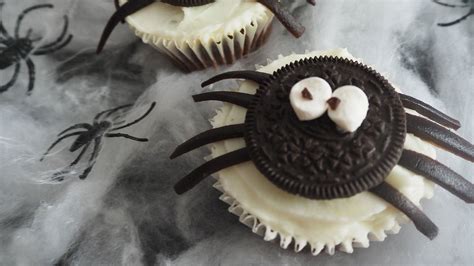 spider-cupcakes-how-to-make-spider-cupcakes-baking image