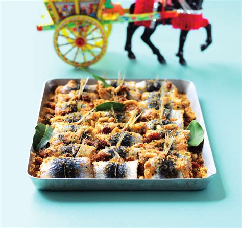 sicilys-cherished-sarde-a-beccafico-stuffed-sardines image