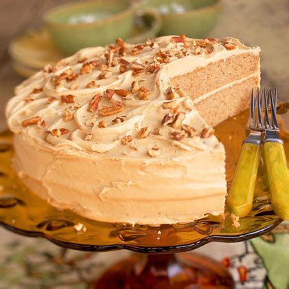 oatmeal-layer-cake-with-caramel-pecan-frosting image