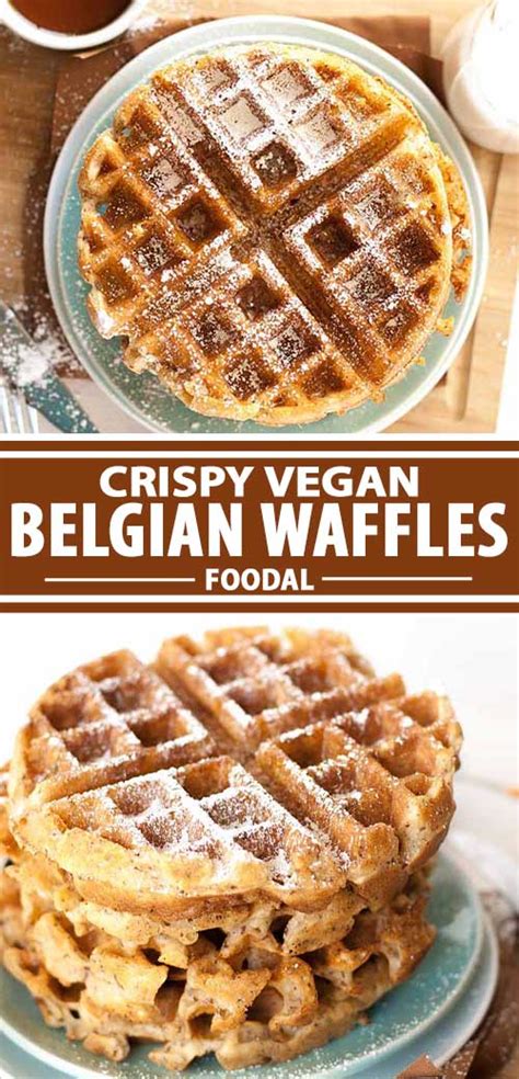 vegan-flax-seed-belgian-waffles-crispy-fluffy-and image