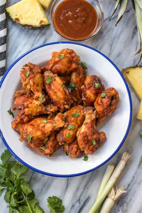 slow-cooker-hawaiian-bbq-chicken-wings-whole30 image