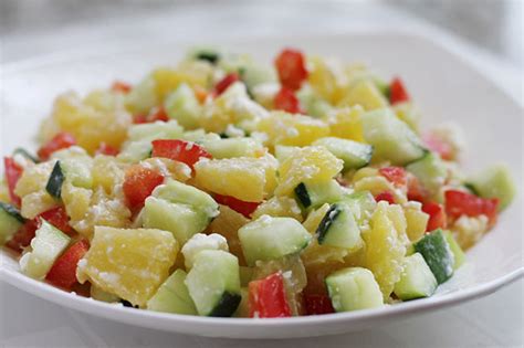 pineapple-cucumber-salsa-with-red-pepper-and-lime image