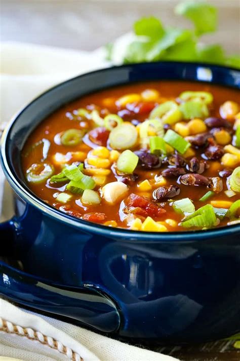 black-bean-corn-soup-healthy-soup image