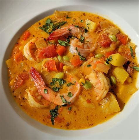 peruvian-shrimp-chowder-flexitarian-kitchen image