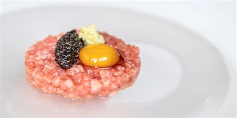 toro-tartare-with-soy-cured-quail-egg-and-caviar image