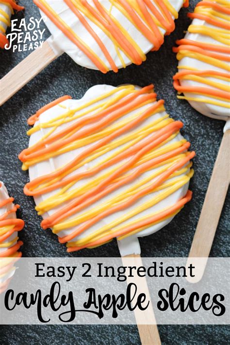candy-apple-slices-using-2-ingredients-easy-peasy image