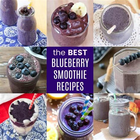 20-of-the-best-blueberry-smoothie-recipes-cupcakes image