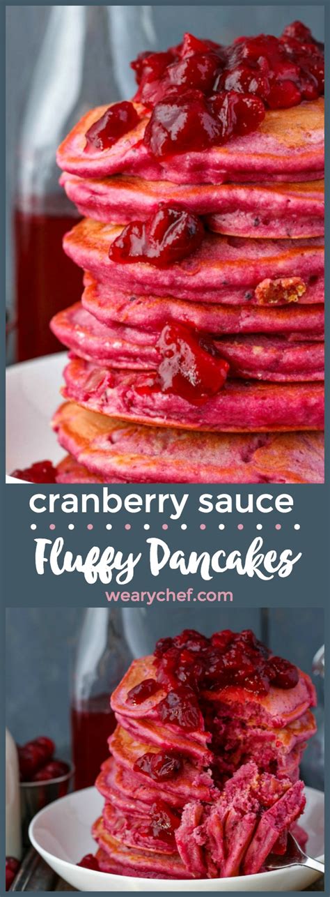 cranberry-pancakes-with-leftover-cranberry-sauce image