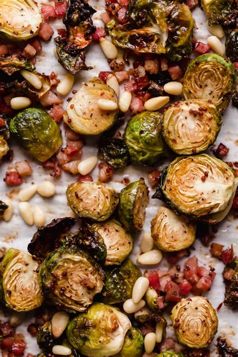 easy-roasted-brussels-sprouts-with-pancetta-sweet image