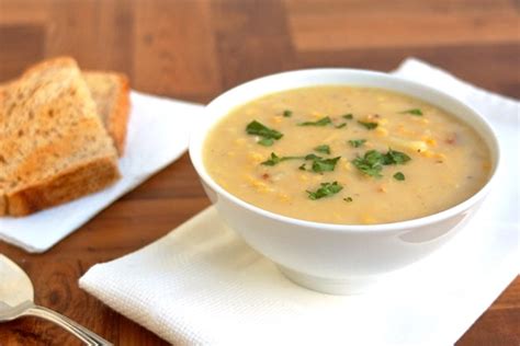easy-crock-pot-corn-chowder-recipe-simple-nourished image