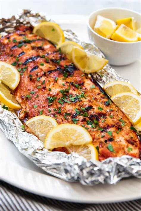 grilled-soy-brown-sugar-salmon-in-foil-house-of-nash image