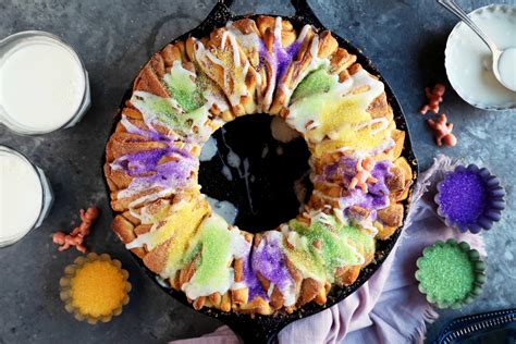 pull-apart-mardi-gras-king-cake-joy-the-baker image
